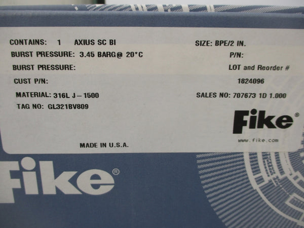 FIKE GL321BV809 24VAC/DC 2" NSMP
