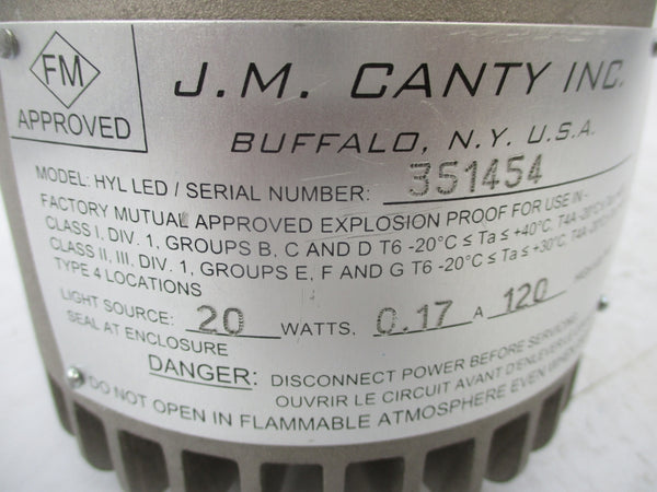 J.M. CANTY HYL LED 120V 0.17A NSNP