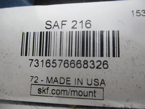 SKF SAF216 7316576668326 NSNP