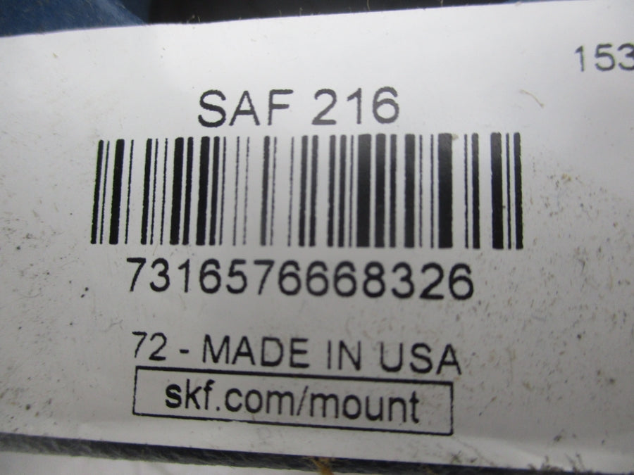 SKF SAF216 7316576668326 NSNP