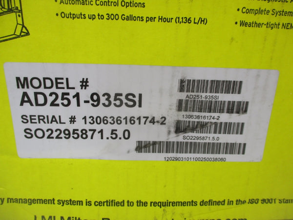 LMI AD251-935SI 110-120V 2.00A 110PSI NSMP