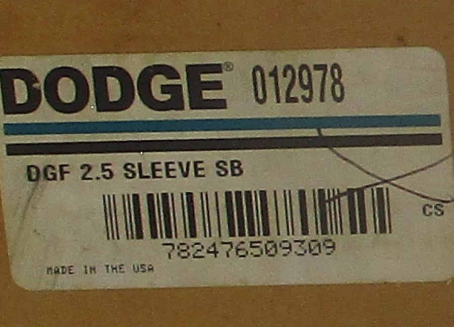 DODGE 2.5 SLEEVE SB 012978 NSMP