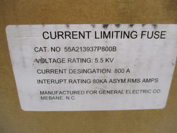 GENERAL ELECTRIC 55A213937P800B 5,500V 800A NSFS