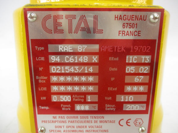 CETAL RAE 87 NSNP 110V NSNP