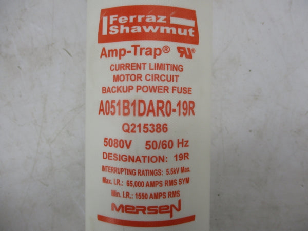 FERRAZ SHAWMUT A051B1DAR0-19R 5080V 65,000A NSMP