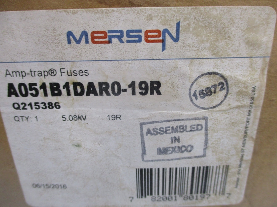FERRAZ SHAWMUT A051B1DAR0-19R 5080V 65,000A NSMP
