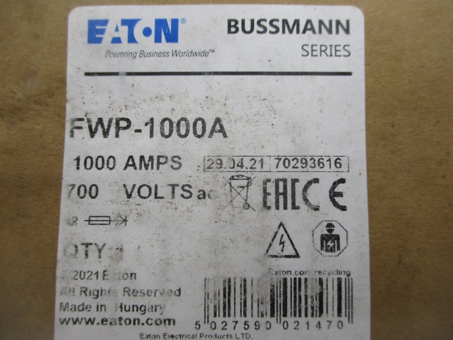 EATON FWP-1000A 700VAC 1000A NSMP
