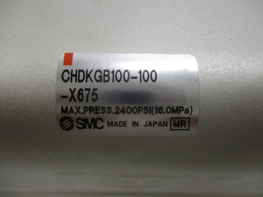 SMC CHDKGB100-100-X675 2400PSI NSMP