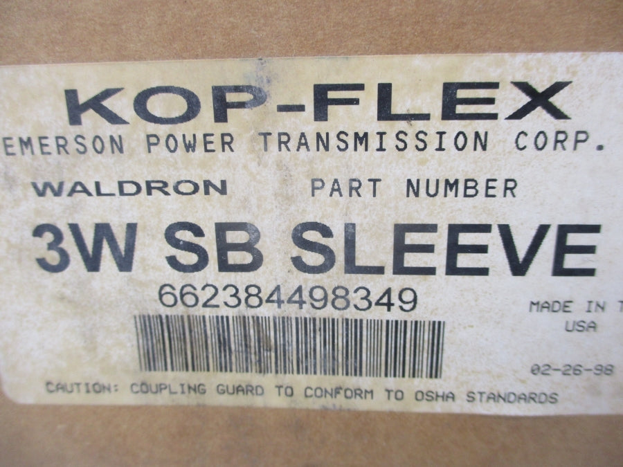 KOP-FLEX 3W SB SLEEVE NSMP