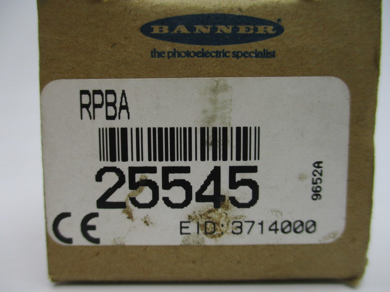 BANNER ENGINEERING RPBA 25545 120VAC NSMP