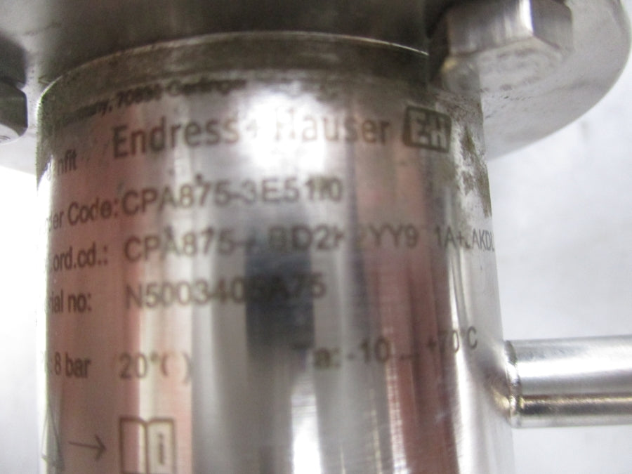 ENDRESS HAUSER, CPA875-3E51/0 UNMP