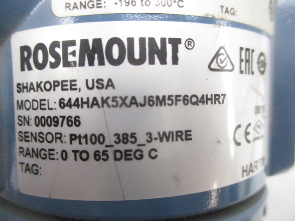 ROSEMOUNT 644HAK5XAJ6M5F6Q4HR7 UNMP