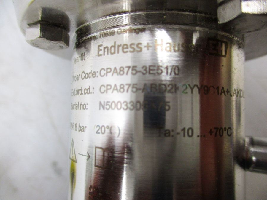 ENDRESS HAUSER CPA875-3E51/0 UNMP