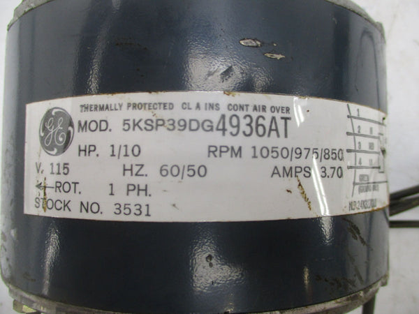 GENERAL ELECTRIC 5KSP39DG4936A1 115V 3.7A UNMP