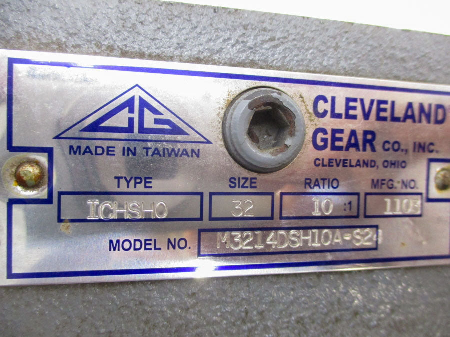 CLEVELAND GEAR M3214DSH10A-S2 UNMP