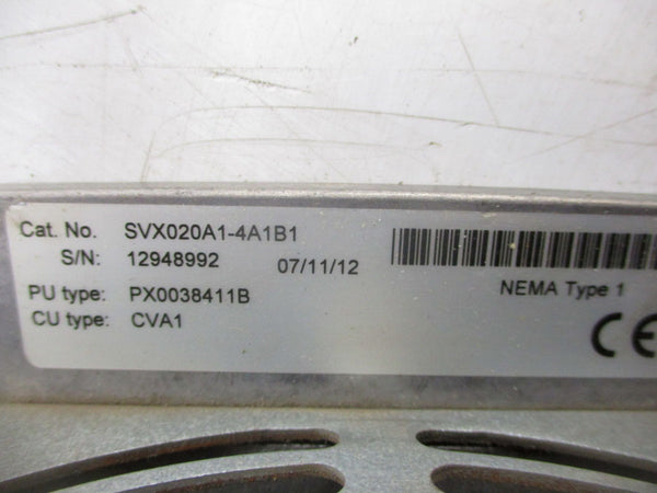 EATON SVX020A1-4A1B1 380-500V 38A (AS PICTURED) UNMP