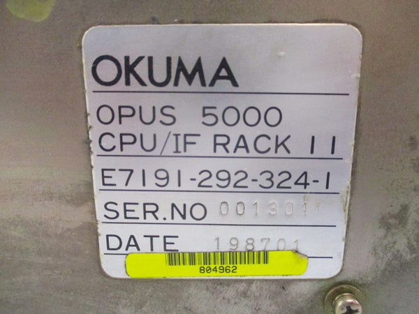 OKUMA E7191-292-324-1 UNMP