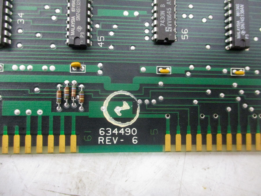 INDUSTRIAL SPARE PART 634490 REV. 6 UNMP