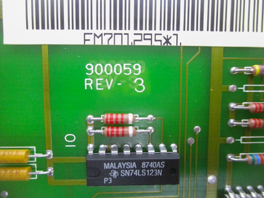 INDUSTRIAL SPARE PART 900059 REV. 3 UNMP