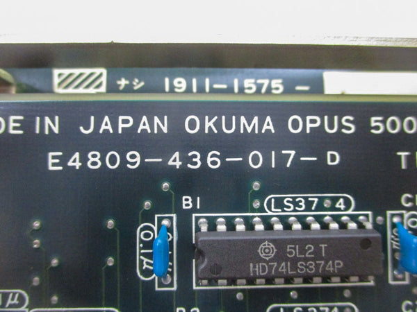 OKUMA E4809-436-016-D UNMP