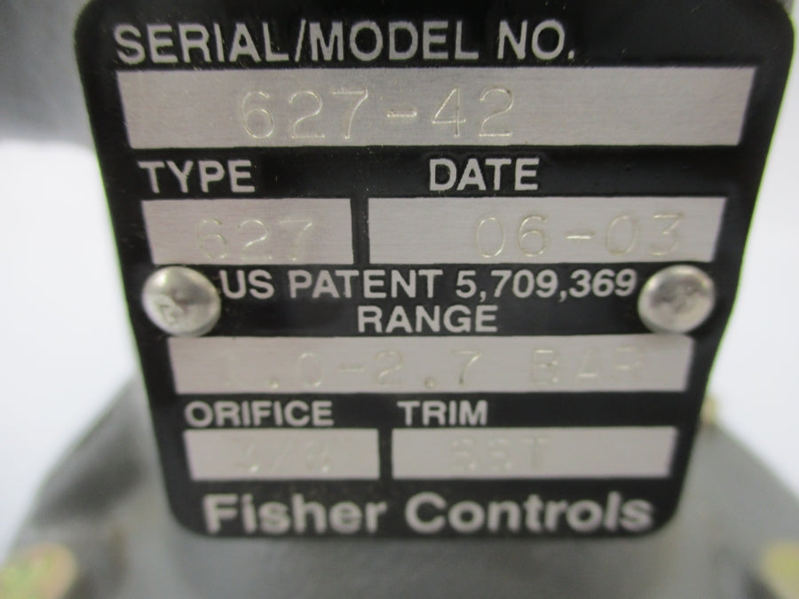 FISHER 627-42 NSNP