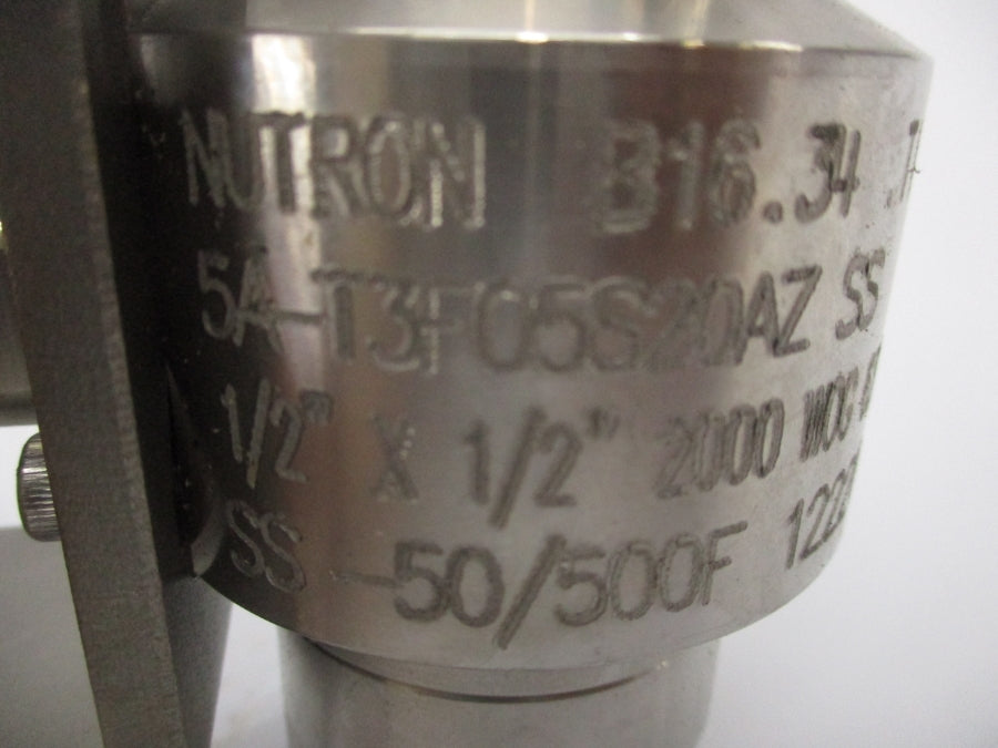 NUTRON B16.34.TI 5A-T3F05S20AZ SS NSNP