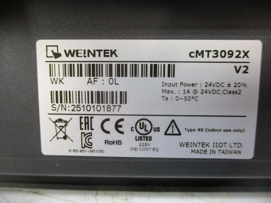 WEINTEK CMT3092X 24VDC 1A NSMP