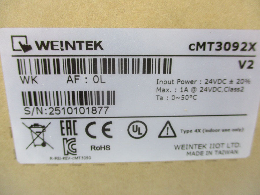 WEINTEK CMT3092X 24VDC 1A NSMP