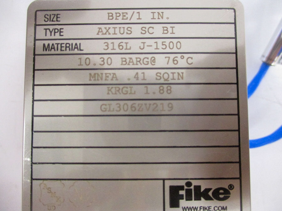 FIKE AXIUSSCBI BPE/1IN NSMP