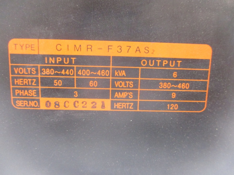 SAFTRONICS CIMR-F37AS 380-440V 9A UNMP