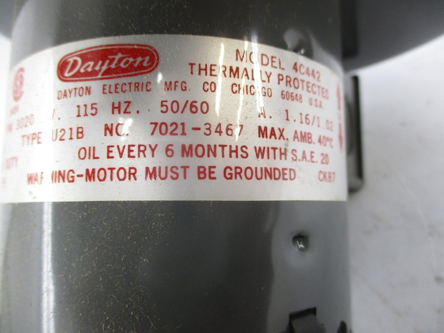 DAYTON 4C442 115V 1.16/1.02A NSNP