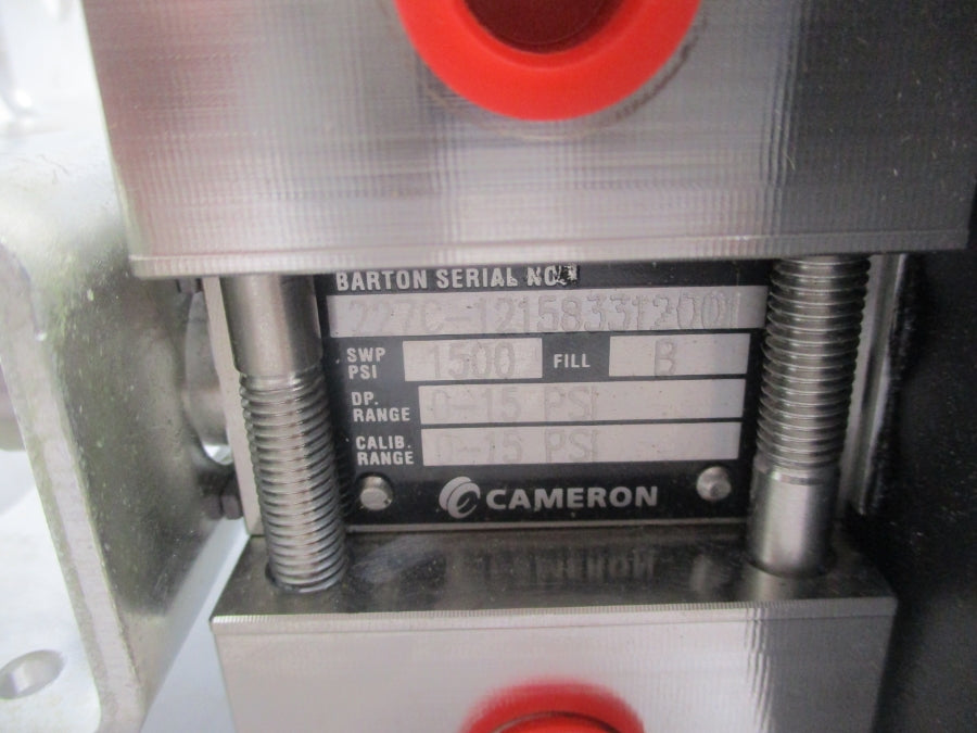 BARTON 227C 0-15PSI NSNP
