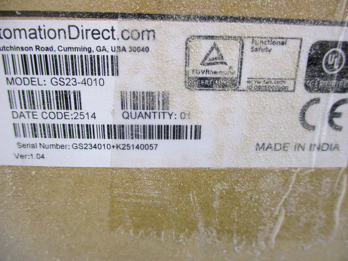 AUTOMATION DIRECT GS23-4010 380-480V 22.6A NSMP