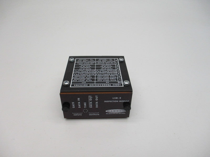 BANNER ENGINEERING LIM-2 10-30VDC UNMP