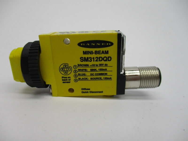 BANNER ENGINEERING SM312DQD 10-30VDC NSNP