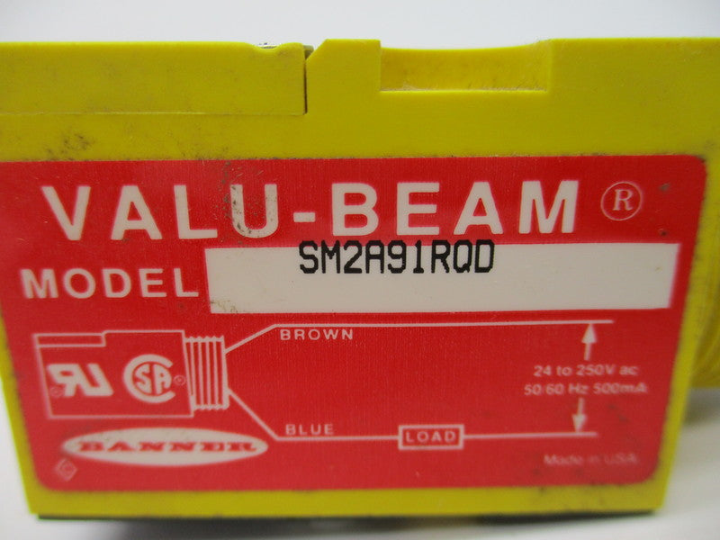 BANNER ENGINEERING SM2A91RQD 24-250VAC UNMP