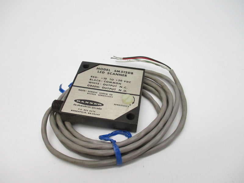 BANNER ENGINEERING SM512DB 10-30VDC NSNP