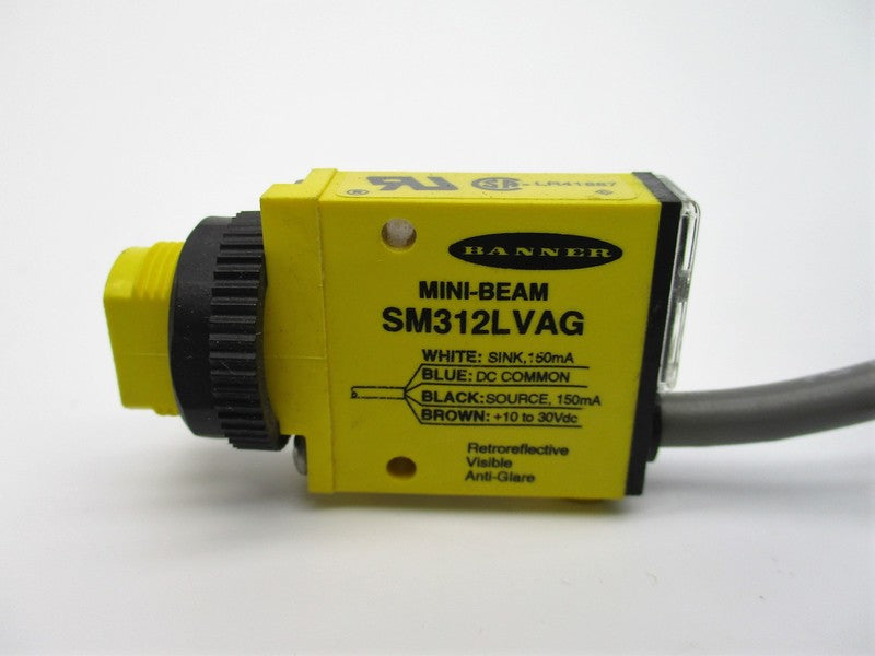 BANNER ENGINEERING SM312LVAG 10-30VDC NSNP