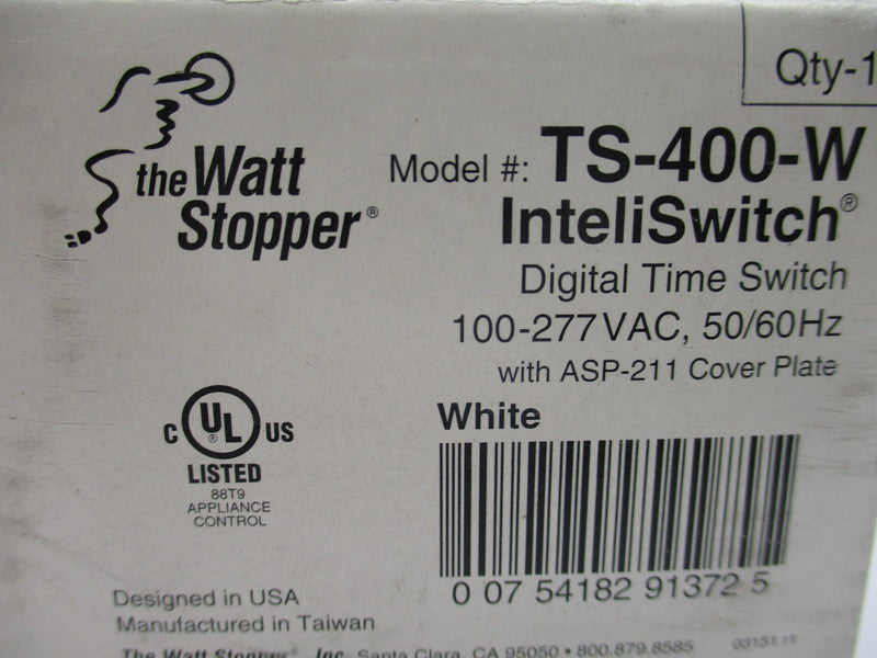 THE WATT STOPPER TS-400-W NSMP