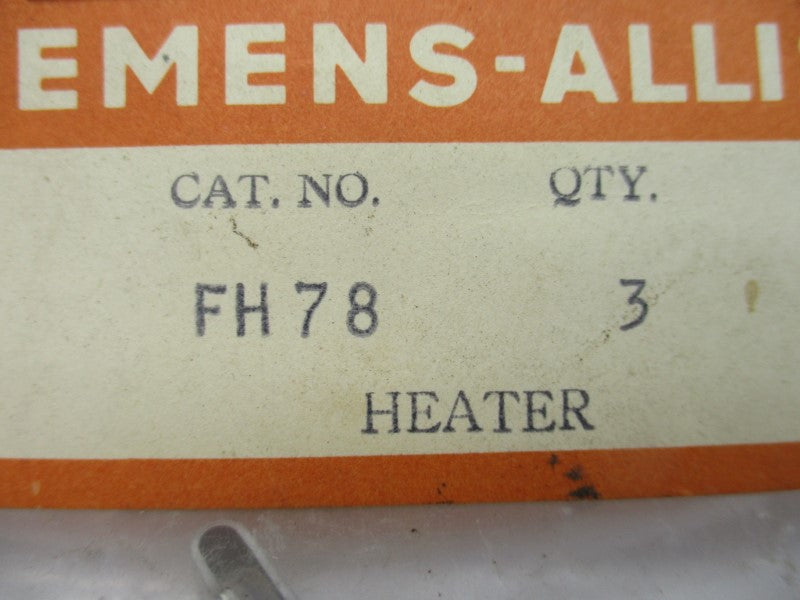 SIEMENS FH78 (PKG OF 3) NSMP