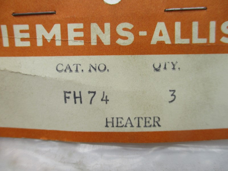 SIEMENS FH74 (PKG OF 3) NSMP