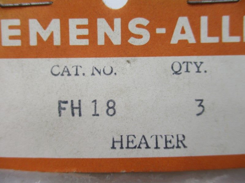 SIEMENS FH18 (PKG OF 3) NSMP