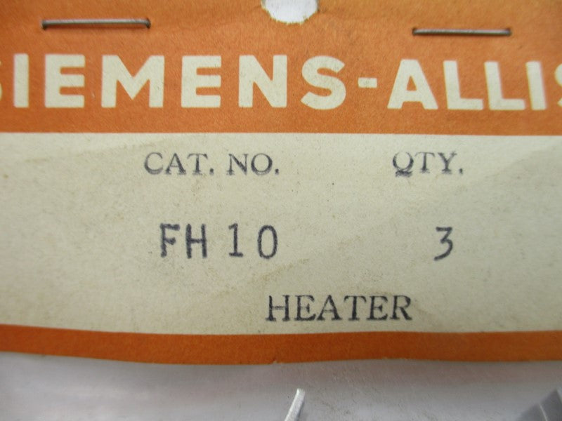 SIEMENS FH10 (PKG OF 3) NSMP