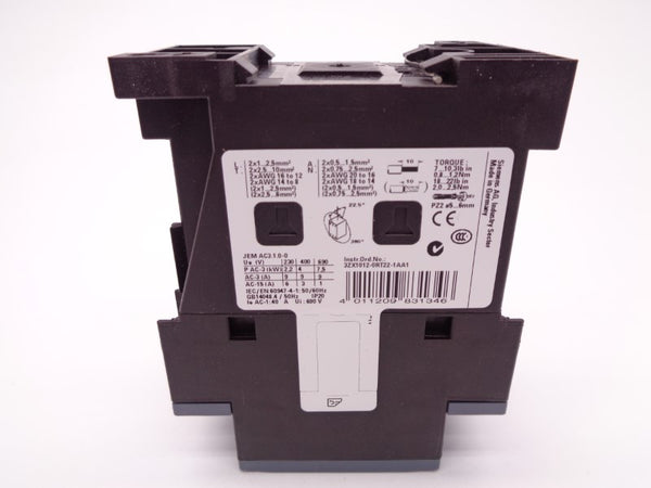 SIEMENS 3RT2023-1BB40 24V 9A NSMP