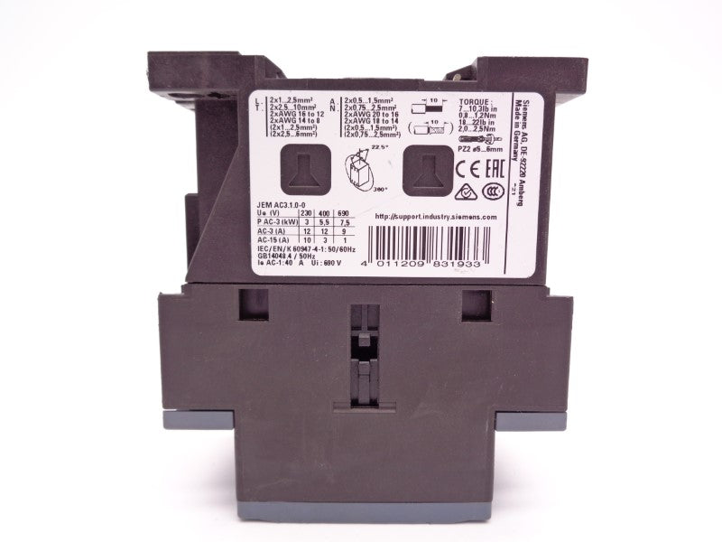 SIEMENS 3RT2024-1AK60 110/120V NSNP