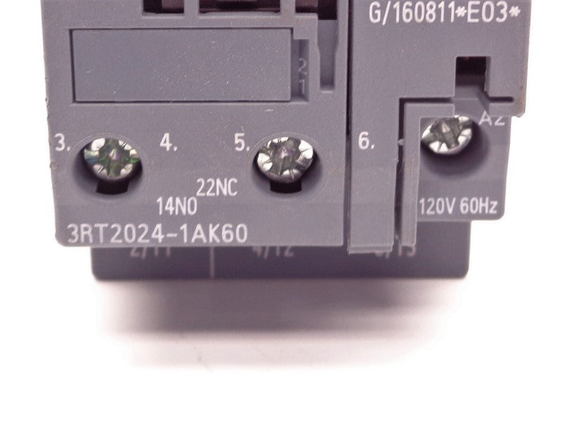 SIEMENS 3RT2024-1AK60 110/120V NSNP