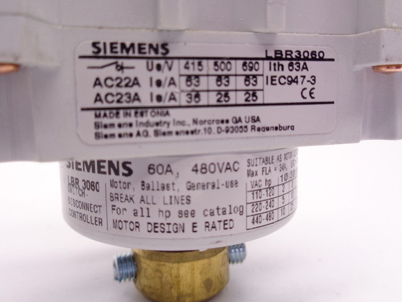 SIEMENS LBR3060 NSNP