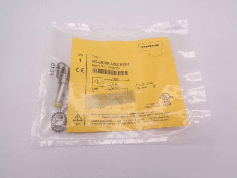 TURCK NI3-EG08K-AP6X-H1341 4669660 10-30VDC NSMP