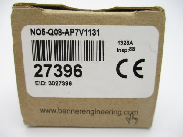 BANNER ENGINEERING NO5-Q08-AP7-V1131 27396 NSMP