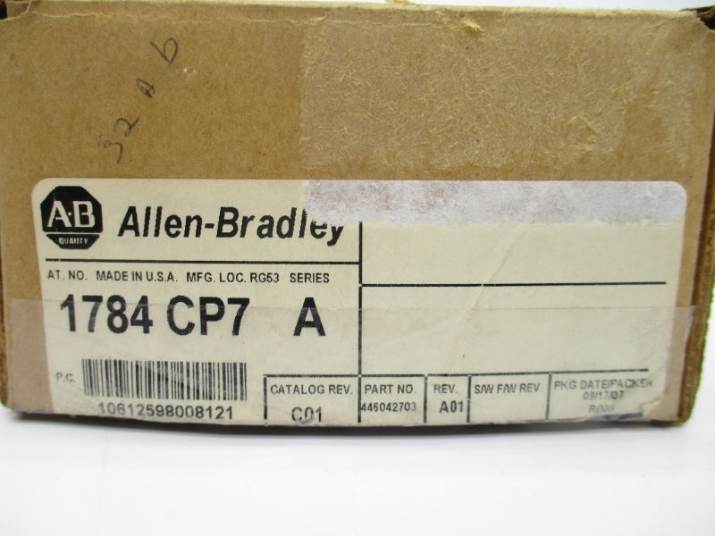 ALLEN BRADLEY 1784CP7 SER. A  NSMP